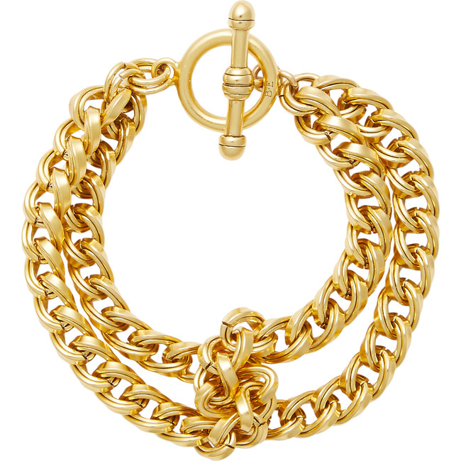 Women's Emerson 24K Antique Gold Bracelet, Gold