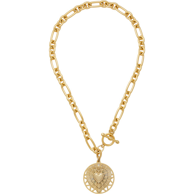 Women's Amora Gold-Plated Pendant Necklace, Gold