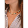 Women's Confetti Necklace, Amazonite - Bracelets - 4