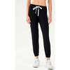 Women's Sonja Fleece Sweatpant, Black - Sweatpants - 2