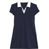 Women's Polo Airweight Dress, Indigo - Dresses - 1 - thumbnail