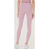 Women's Sprint High Waist Rigor 7/8, Blush - Leggings - 4