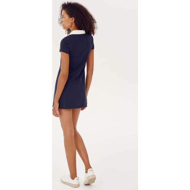 Women's Polo Airweight Dress, Indigo - Dresses - 6