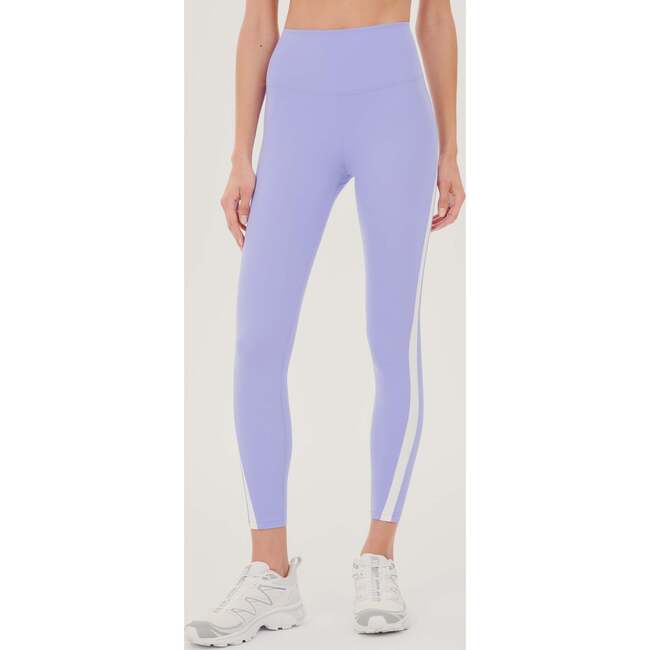 Women's Miles High Waist Rigor 7/8, Purple Haze/White - Leggings - 2