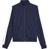 Women's Max Rigor Track Jacket, Indigo/White - Jackets - 1 - thumbnail