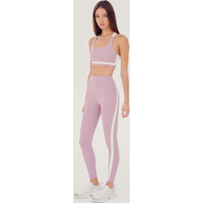 Women's Miles High Waist Rigor 7/8, Blush/White - Leggings - 3