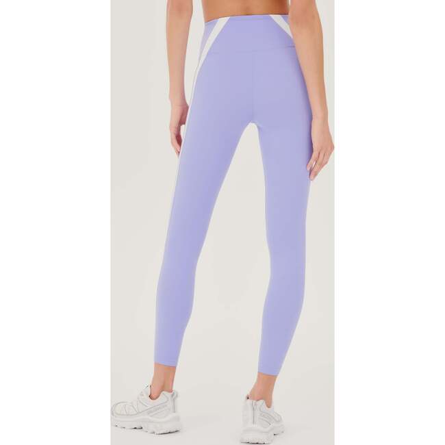 Women's Miles High Waist Rigor 7/8, Purple Haze/White - Leggings - 4