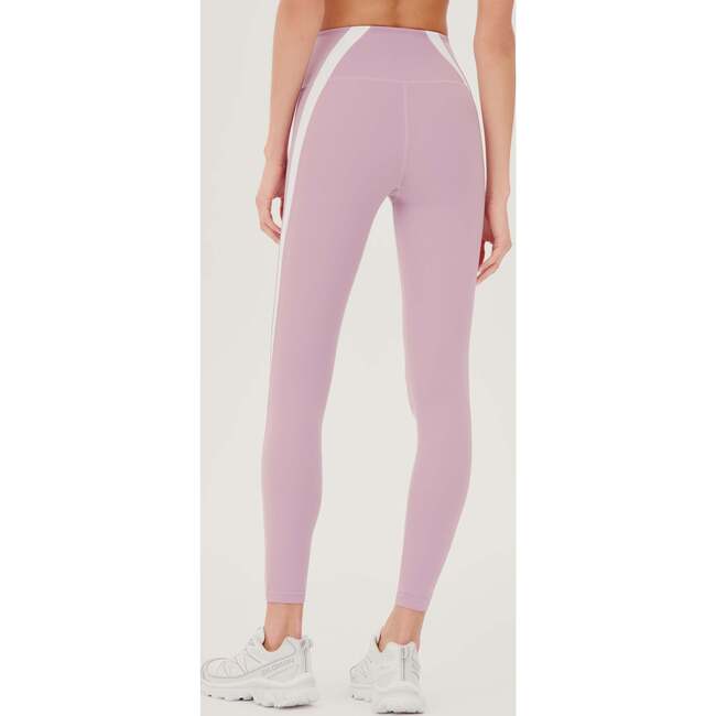 Women's Miles High Waist Rigor 7/8, Blush/White - Leggings - 4