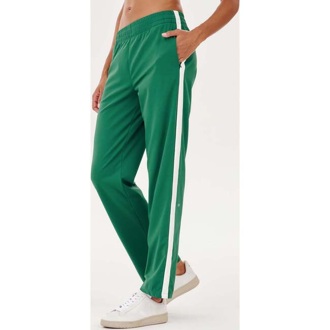 Women's Max Rigor Track Pant, Arugula/White - Pants - 2