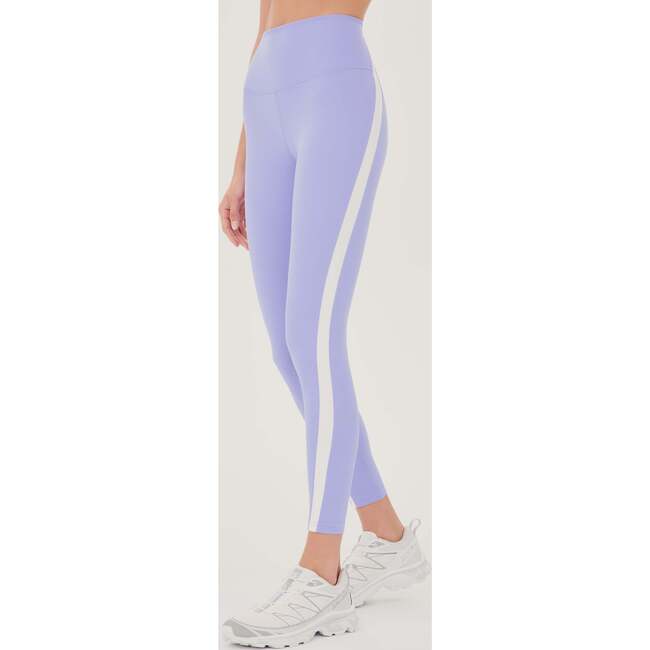 Women's Miles High Waist Rigor 7/8, Purple Haze/White - Leggings - 5