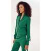 Women's Max Rigor Track Jacket, Arugula/White - Jackets - 4