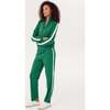 Women's Max Rigor Track Jacket, Arugula/White - Jackets - 5