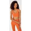 Women's Ella Airweight Bra, Fire/White - Bras - 5