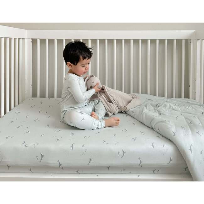 Crib Sheet, Whale - Crib Sheets - 2
