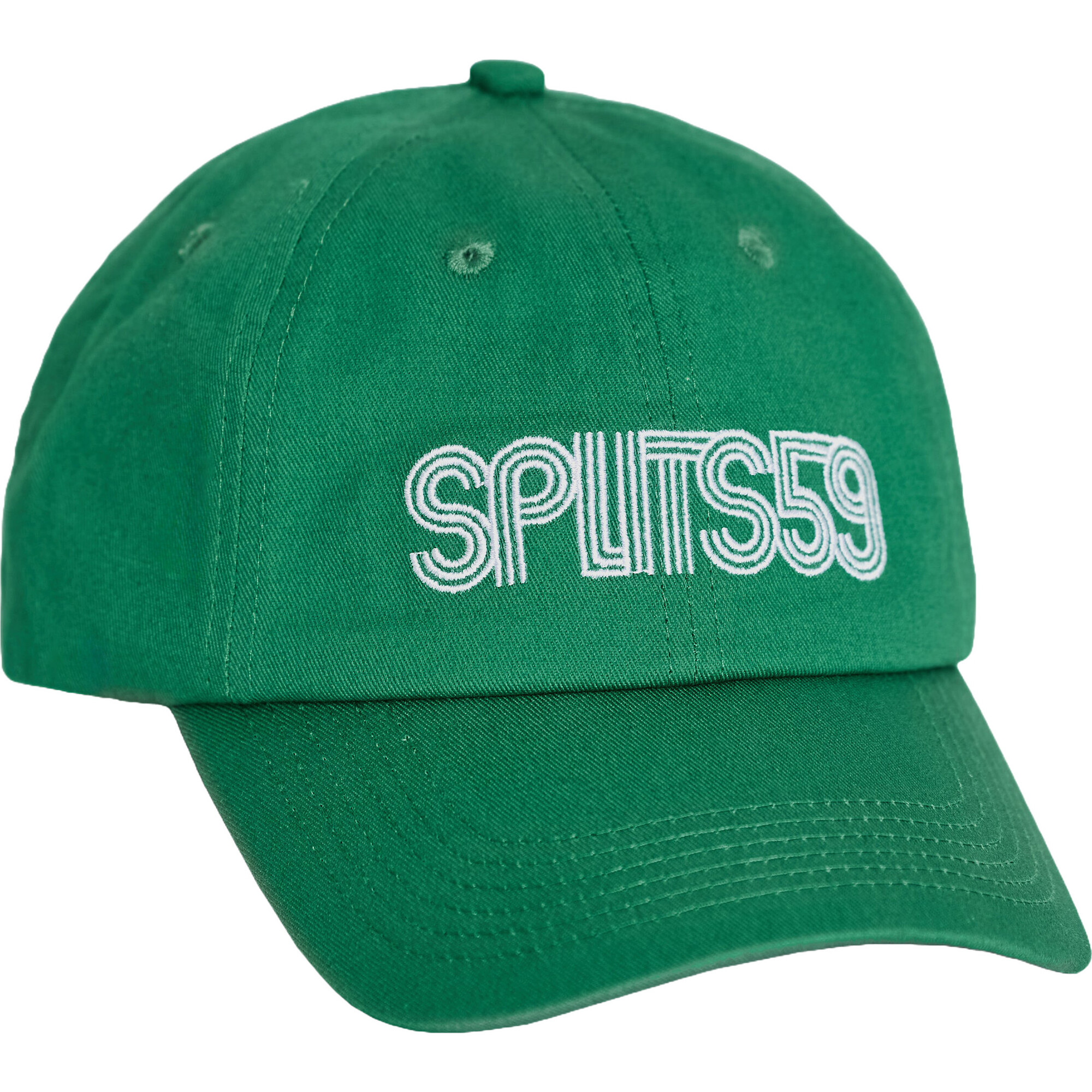 Women's Tennis Cap, Arugula/White - Hats - 1
