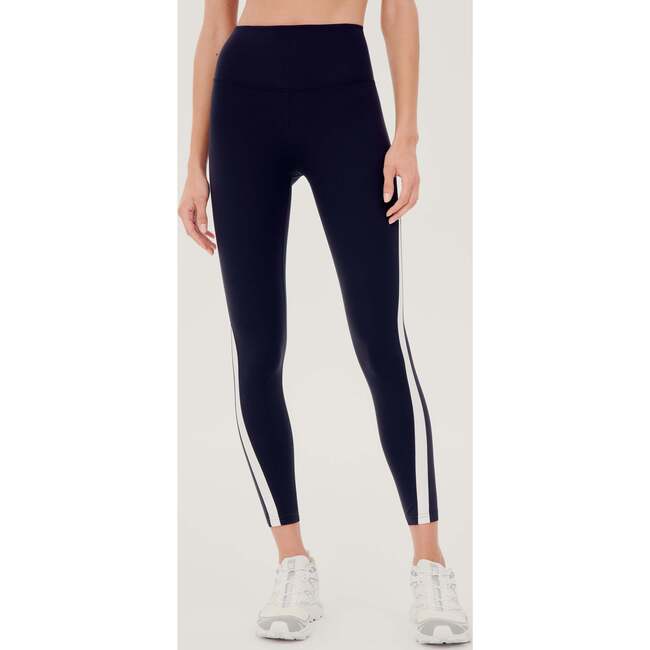 Women's Miles High Waist Rigor 7/8, Black/White - Leggings - 2