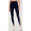 Women's Miles High Waist Rigor 7/8, Black/White - Leggings - 2