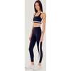 Women's Miles High Waist Rigor 7/8, Black/White - Leggings - 3