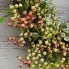 Pink & Green Pepperberry and Queen Anne’s Lace Wreath - Wreaths - 3