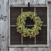 Pink & Green Pepperberry and Queen Anne’s Lace Wreath - Wreaths - 6