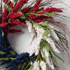 Faux Americana Front Door Wreath - Wreaths - 3