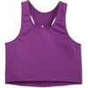 Zen Imperial Purple Crop - Tank Tops - 1 - thumbnail