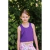 Zen Imperial Purple Crop - Tank Tops - 2