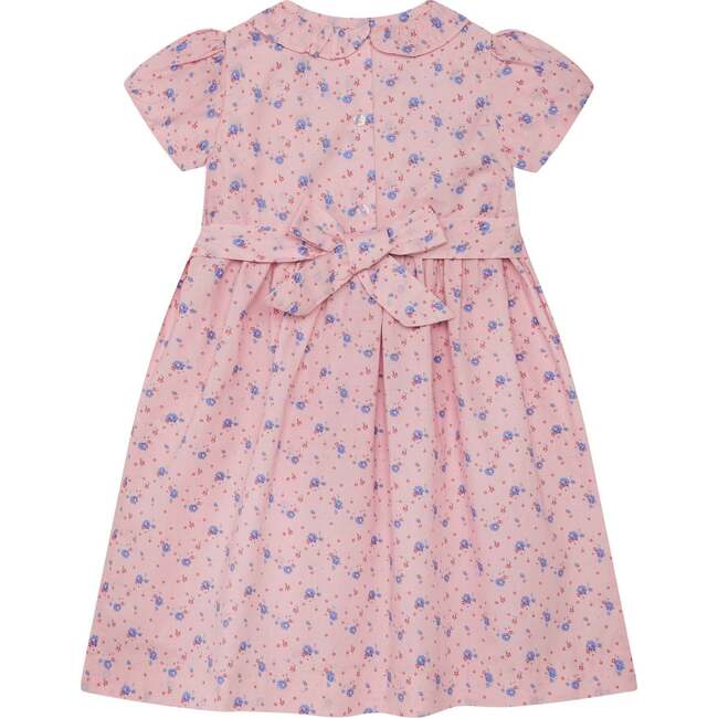 Hand-Smocked Dress Verity, pink - Dresses - 4