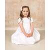 Hand-Smocked Dress Wynter, white - Dresses - 2