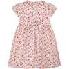 Hand-Smocked Dress Mallery, white an dred floral - Dresses - 4