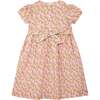 Hand-Smocked Dress Jeralyn, pink strawberry - Dresses - 4