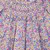 Hand-Smocked Baby Dress Remmie, lilac floral - Dresses - 3