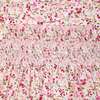 Hand-Smocked Baby Dress Mckenzie, white and pink floral - Dresses - 3