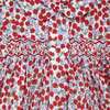 Hand-Smocked Baby Dress Mabley, red strawberry - Dresses - 3