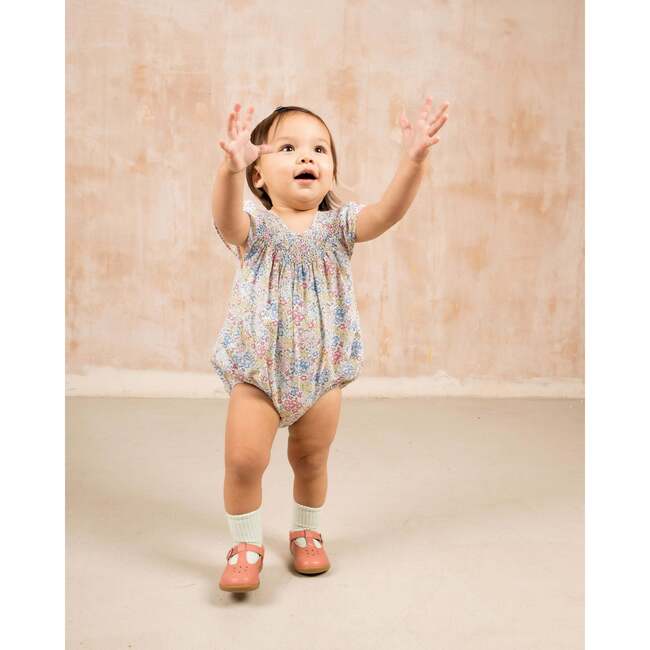 Baby Bubble Oda, pink blue and yellow - Rompers - 2