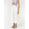 Women's Aaron A-Line Midi Skirt, White - Skirts - 2
