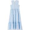 Girls Zoe Embroidered Maxi Dress Blue - Dresses - 1 - thumbnail