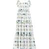 Womens Freya Embroidered Maxi Dress Floral - Dresses - 1 - thumbnail