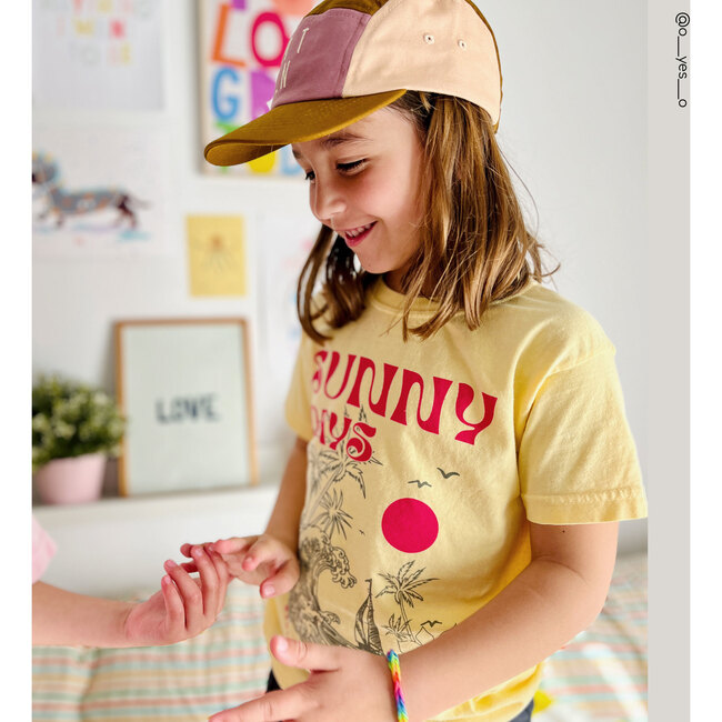 Kids Sunny Days T-shirt, Butter - T-Shirts - 5