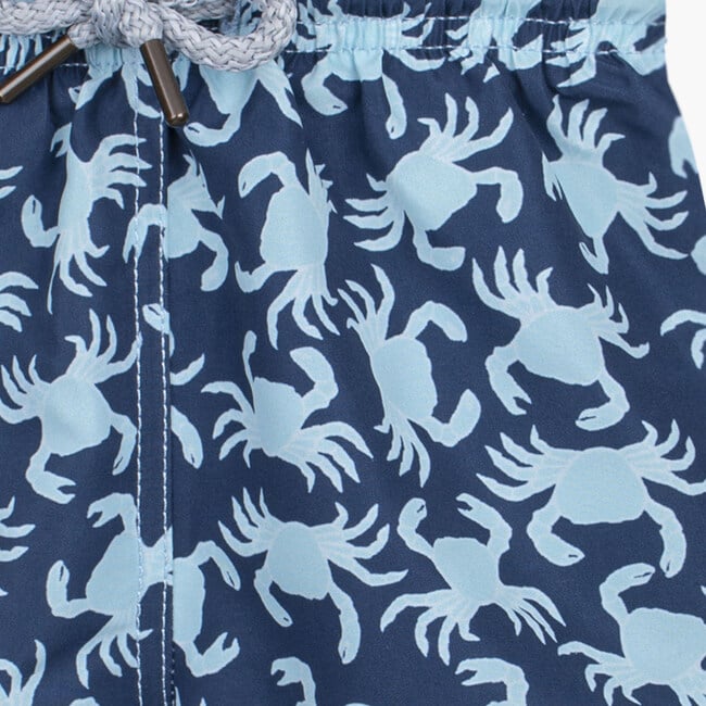 Little Crab Swimshort, Navy - Swim Trunks - 3