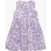 Adelina Butterfly Ric Rac Dress, Lilac - Dresses - 2