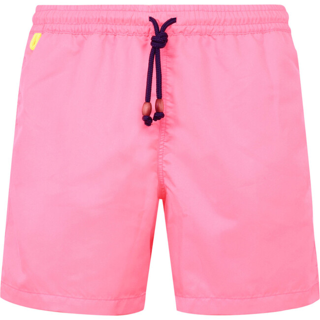 Men's Trawangan Swim Trunk, Pink Neon