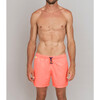 Men's Trawangan Swim Trunk, Pink Neon - Swim Trunks - 2