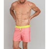 Men's Trawangan Swim Trunk, Pink Bahia - Swim Trunks - 2