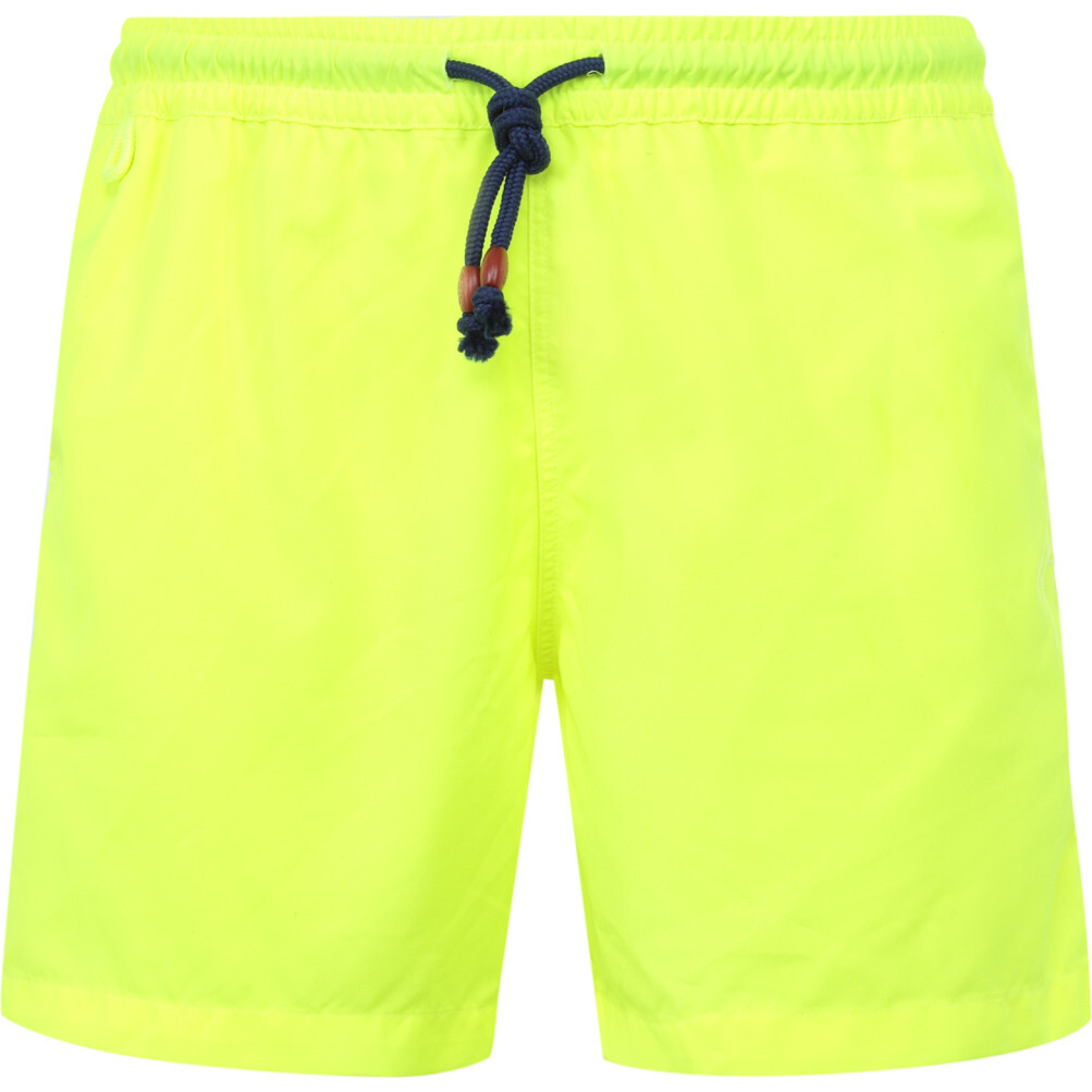 Men's Trawangan Swim Trunk, Neon Yellow - Swim Trunks - 1