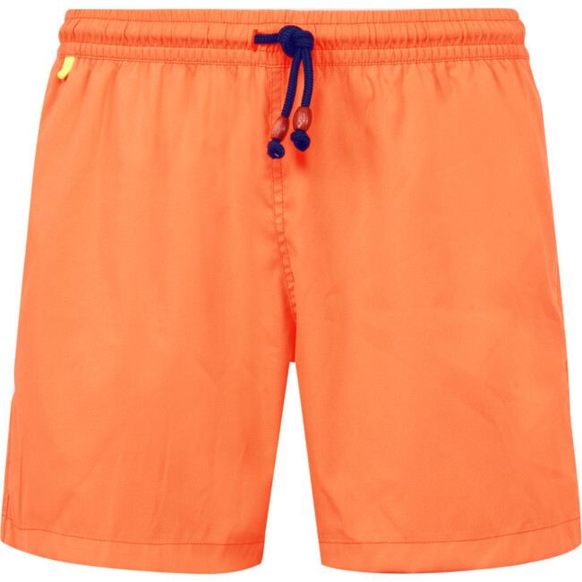 Men's Trawangan Swim Trunk, Neon Orange