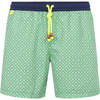 Men's Trawangan Swim Trunk, Green Bahia - Swim Trunks - 1 - thumbnail