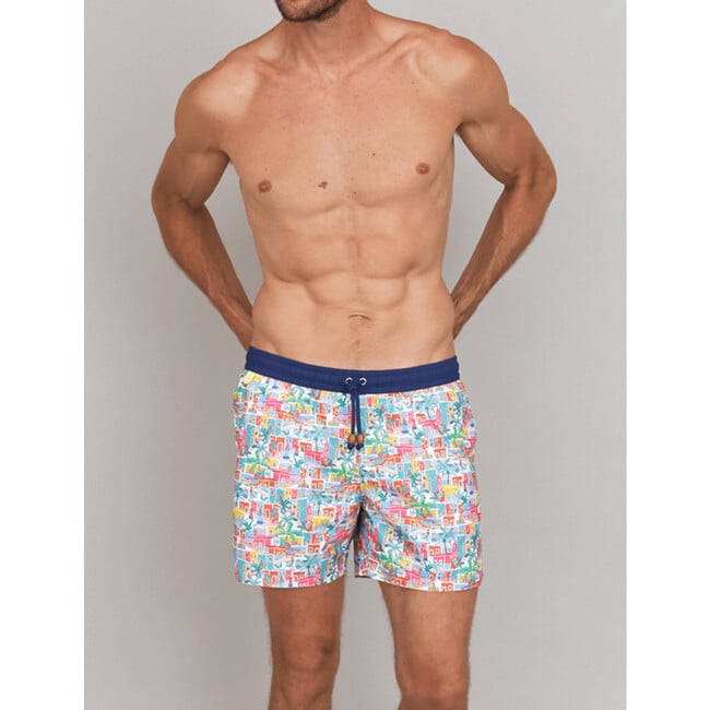 Men's Trawangan Swim Trunk, Cartagena - Swim Trunks - 2