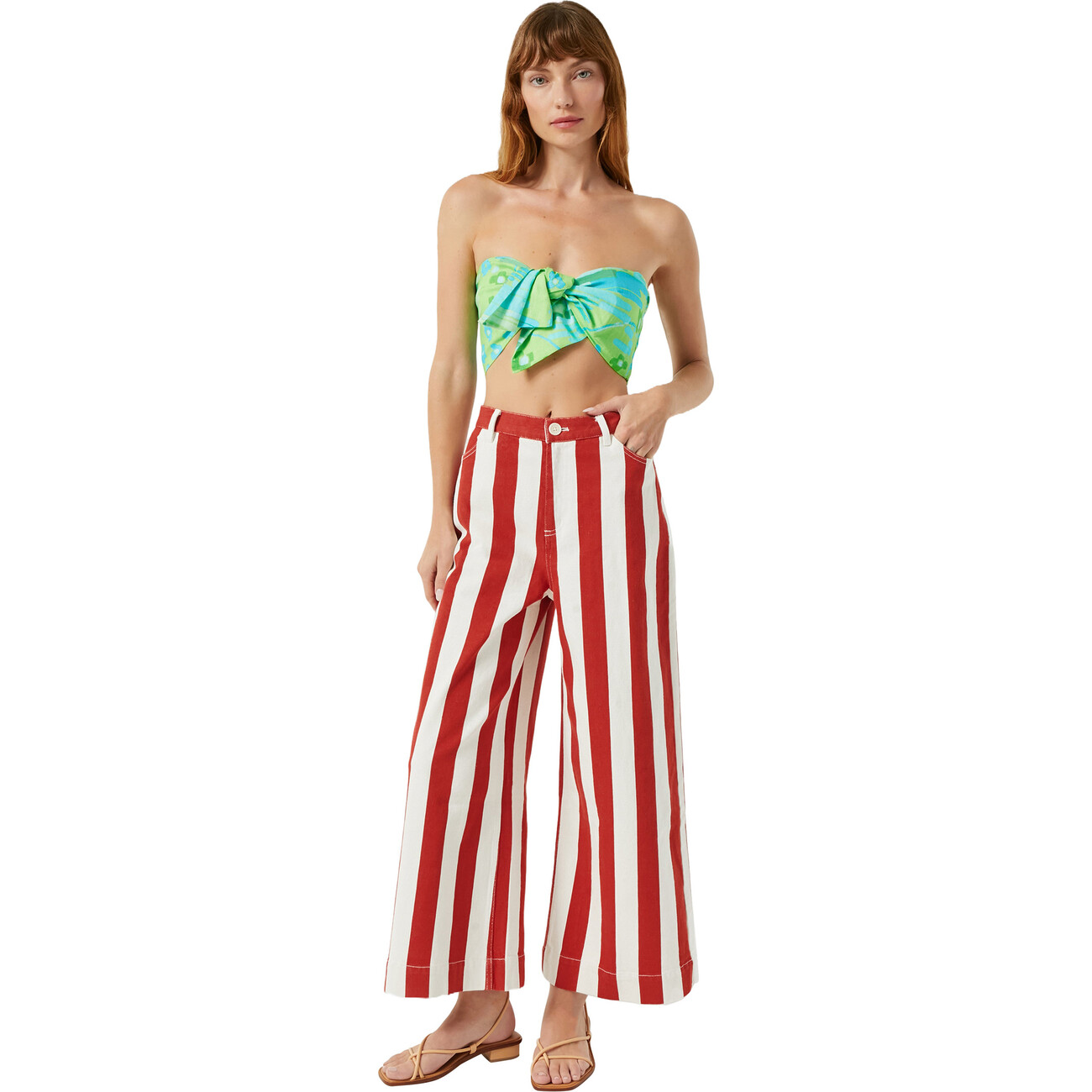 【BAON】Ronce Stripe Suede Wide Banding Pants q7nshsrp8yuytpuo3rfv.jpg?