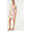 Women's Tali Halter Mini Dress, Painted Bloom - Dresses - 5